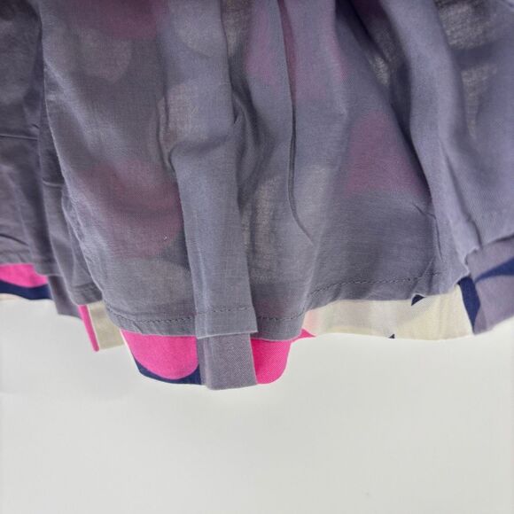 Mini Boden Preppy polka dot 2010s pleated skirt 3-4Y - Picture 3 of 6